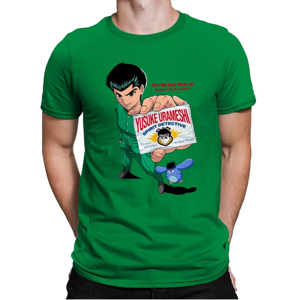 Spirit Detective - Mens Premium T-Shirts RIPT Apparel Small / Kelly