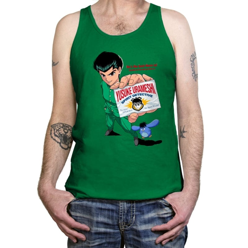Spirit Detective - Tanktop Tanktop RIPT Apparel X-Small / Kelly