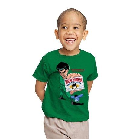 Spirit Detective - Youth T-Shirts RIPT Apparel X-small / Kelly