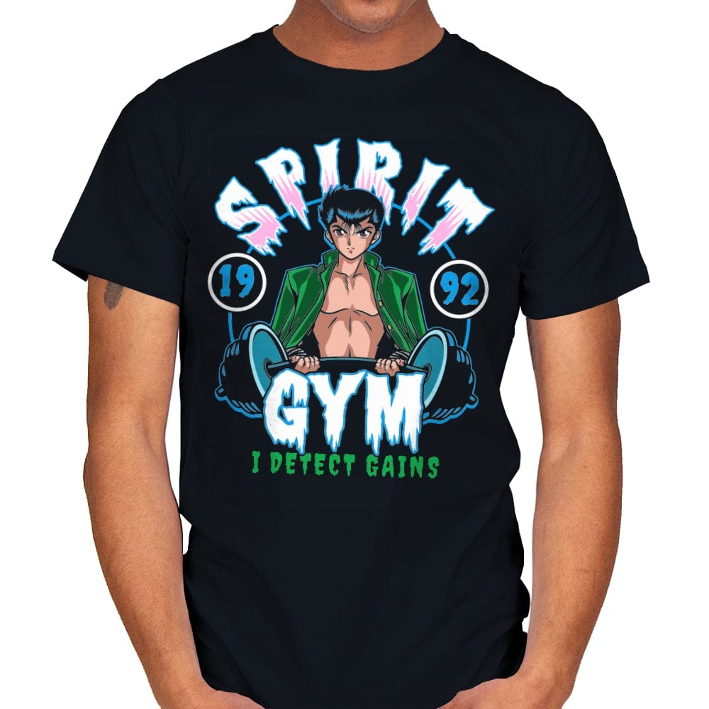 Spirit Gym - Mens T-Shirts RIPT Apparel Small / Black
