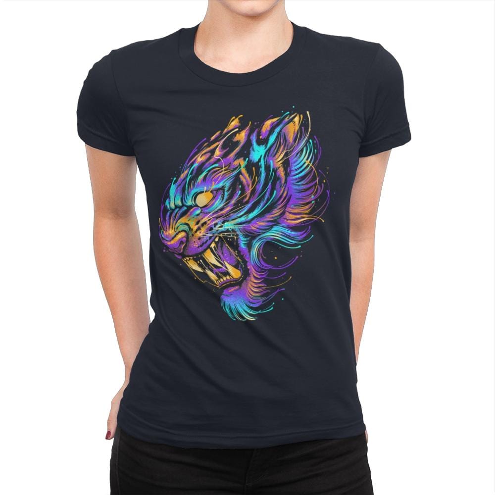 Spirit of the Wild - Womens Premium T-Shirts RIPT Apparel Small / Midnight Navy