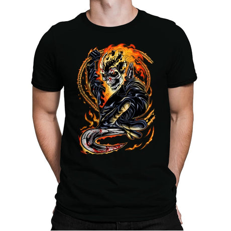 Spirit of Vengeance - Mens Premium T-Shirts RIPT Apparel Small / Black