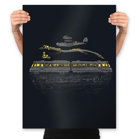 Spirited Adventures - Prints Posters RIPT Apparel 18x24 / Black