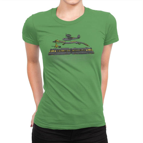 Spirited Adventures - Womens Premium T-Shirts RIPT Apparel Small / Kelly