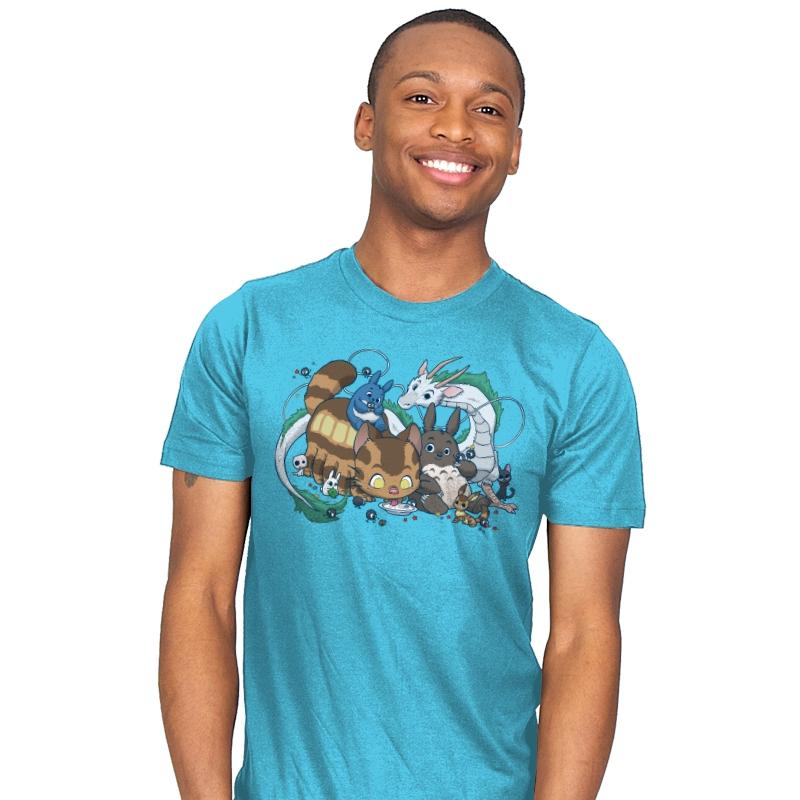 Spirited Friends - Mens T-Shirts RIPT Apparel Small / Aqua