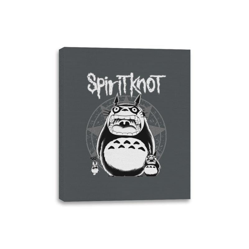 Spiritknot - Canvas Wraps Canvas Wraps RIPT Apparel 8x10 / Charcoal