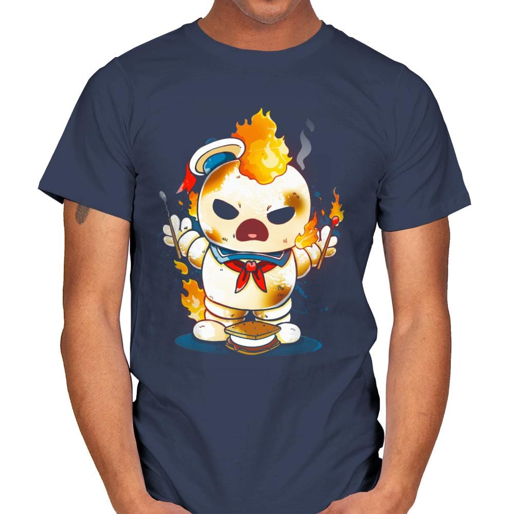 Splatter Puff - Mens T-Shirts RIPT Apparel Small / Navy