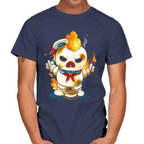 Splatter Puff - Mens T-Shirts RIPT Apparel Small / Navy