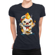Splatter Puff - Womens Premium T-Shirts RIPT Apparel Small / Midnight Navy