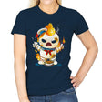 Splatter Puff - Womens T-Shirts RIPT Apparel Small / Navy