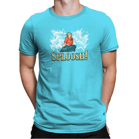 Sploosh! Exclusive - Mens Premium T-Shirts RIPT Apparel Small / Tahiti Blue
