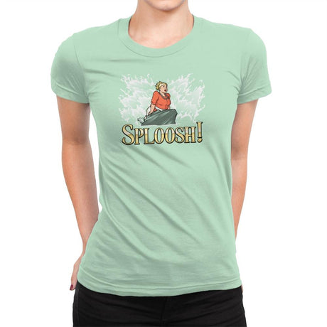 Sploosh! Exclusive - Womens Premium T-Shirts RIPT Apparel Small / Mint
