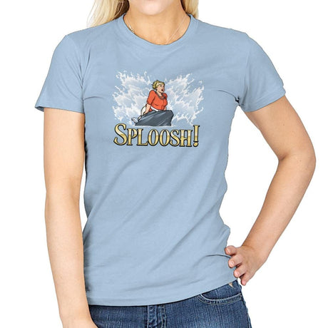 Sploosh! Exclusive - Womens T-Shirts RIPT Apparel Small / Light Blue