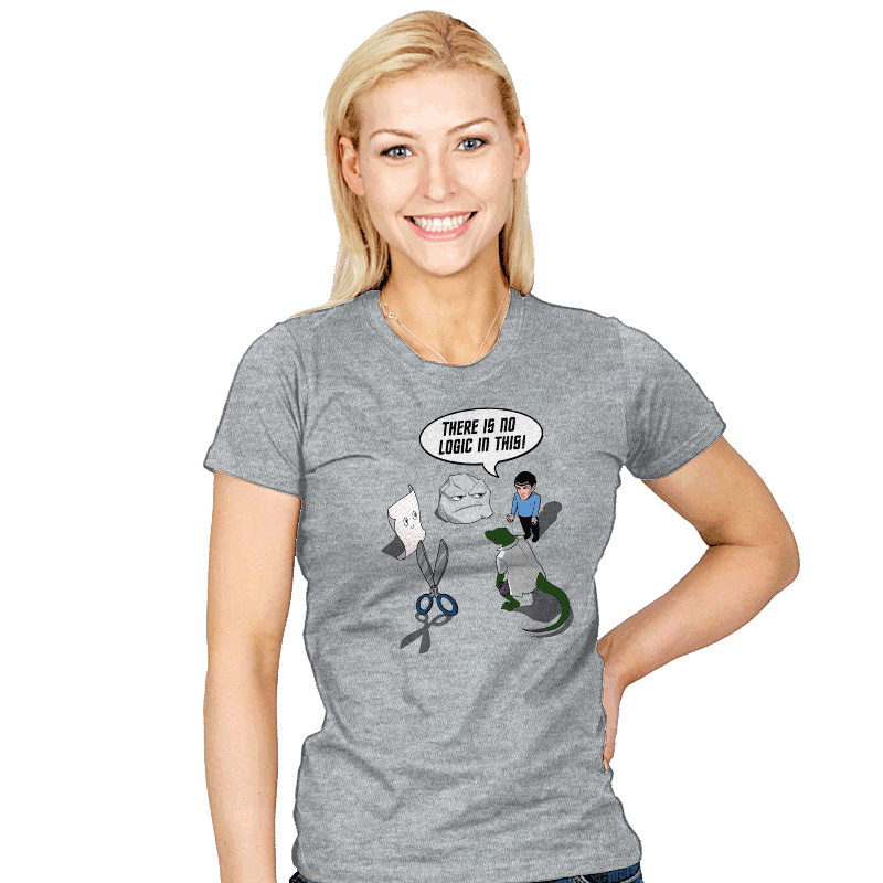 Spock's Logic! - Womens T-Shirts RIPT Apparel
