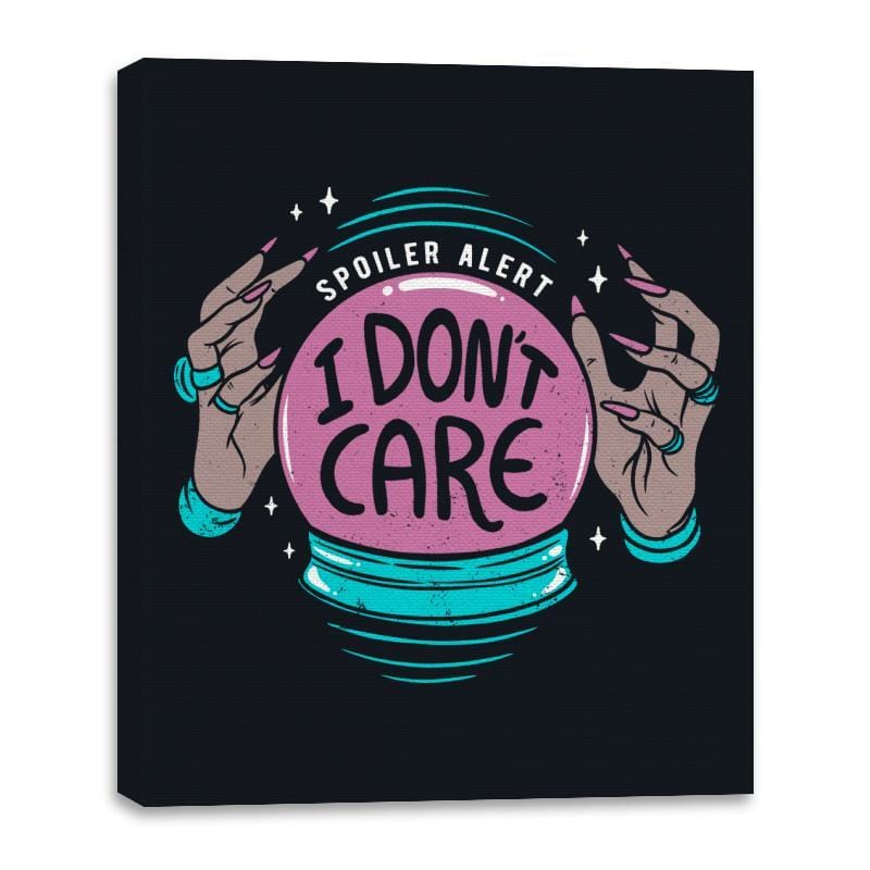 Spoiler Alert - Canvas Wraps Canvas Wraps RIPT Apparel 16x20 / Black