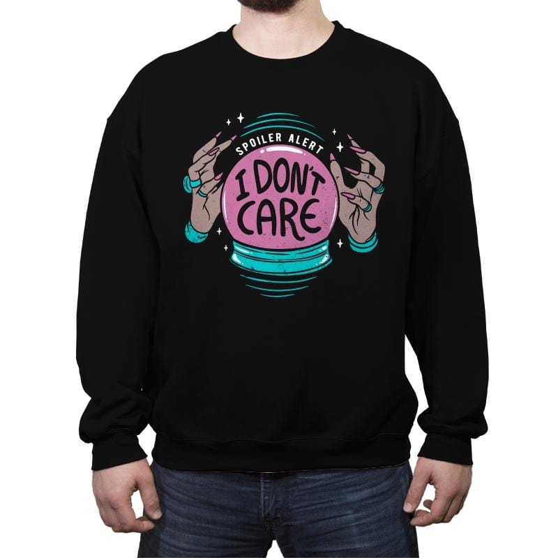 Spoiler Alert - Crew Neck Sweatshirt Crew Neck Sweatshirt RIPT Apparel Small / Black