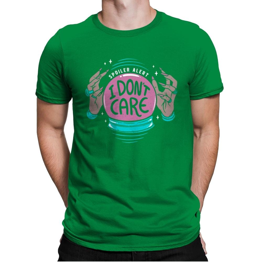 Spoiler Alert - Mens Premium T-Shirts RIPT Apparel Small / Kelly
