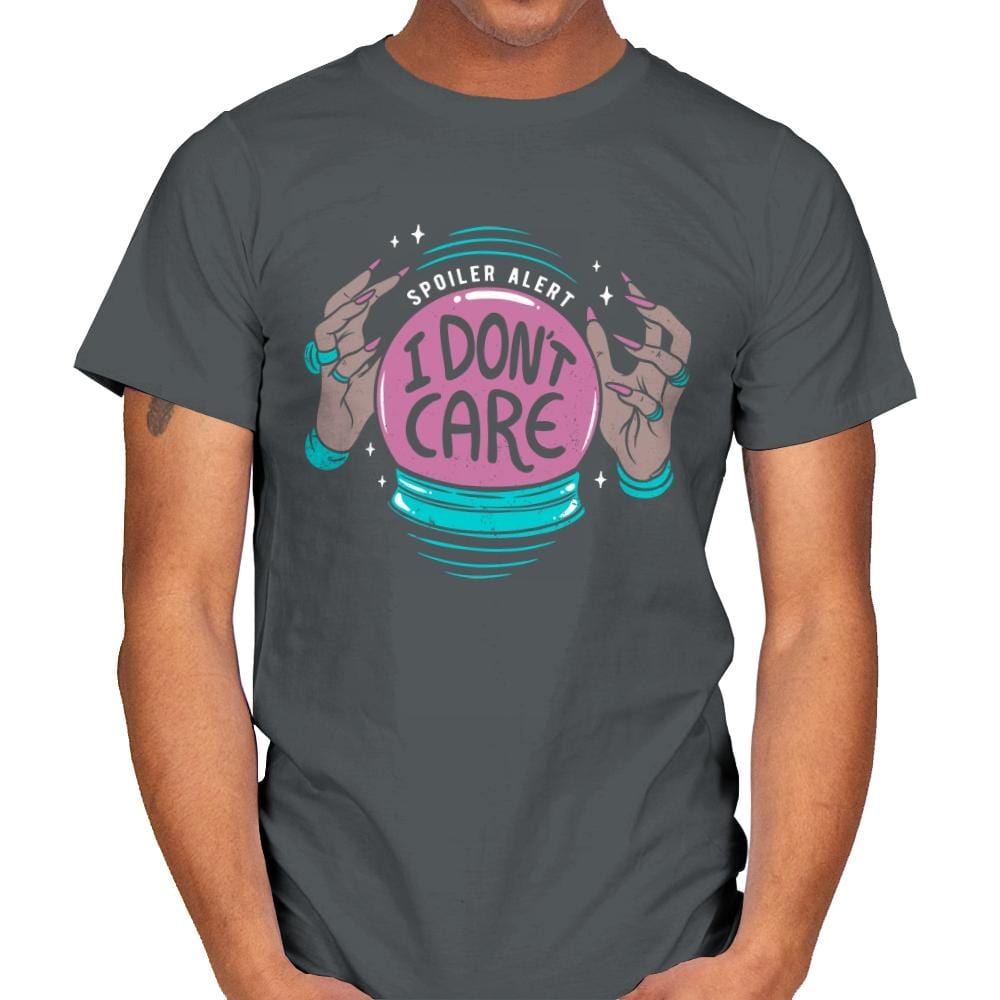 Spoiler Alert - Mens T-Shirts RIPT Apparel Small / Charcoal