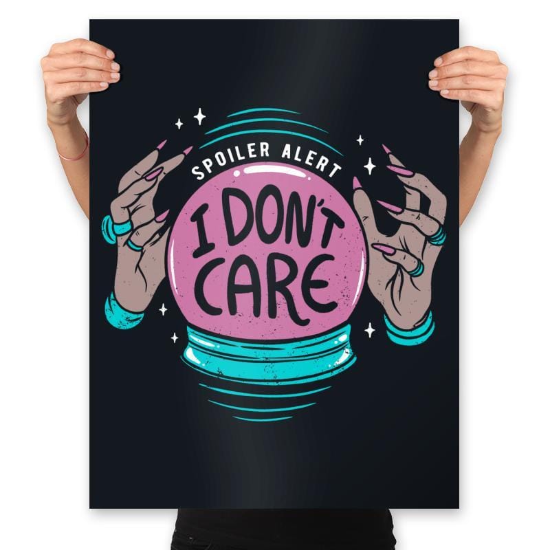 Spoiler Alert - Prints Posters RIPT Apparel 18x24 / Black