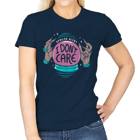 Spoiler Alert - Womens T-Shirts RIPT Apparel Small / Navy