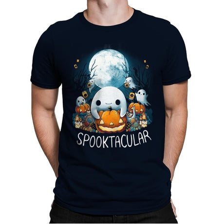 Spooktacular - Mens Premium T-Shirts RIPT Apparel Small / Midnight Navy