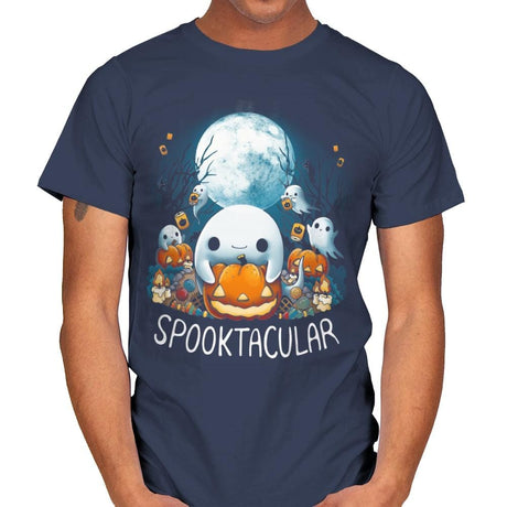 Spooktacular - Mens T-Shirts RIPT Apparel Small / Navy