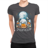 Spooktacular - Womens Premium T-Shirts RIPT Apparel Small / Heavy Metal