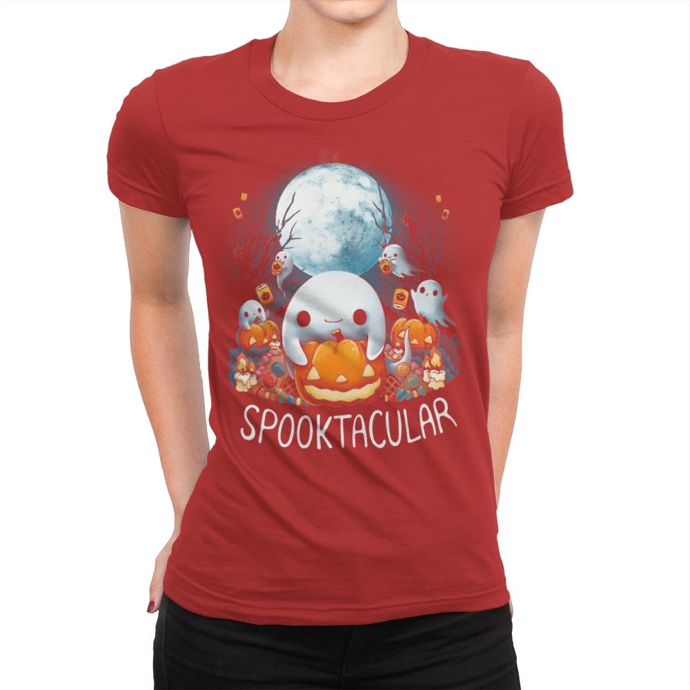 Spooktacular - Womens Premium T-Shirts RIPT Apparel Small / Red