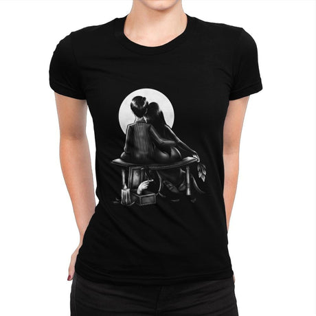 Spooky Love - Womens Premium T-Shirts RIPT Apparel Small / Indigo