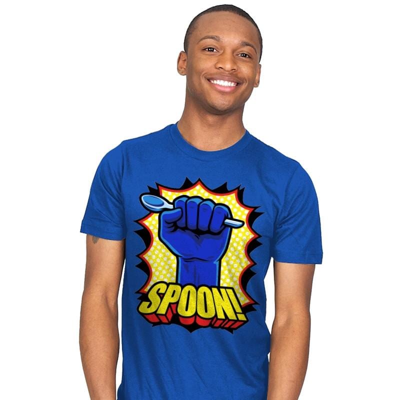 SPOON! - Mens T-Shirts RIPT Apparel Small / Royal