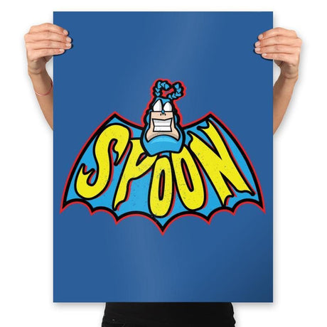 Spoonman - Prints Posters RIPT Apparel 18x24 / Royal