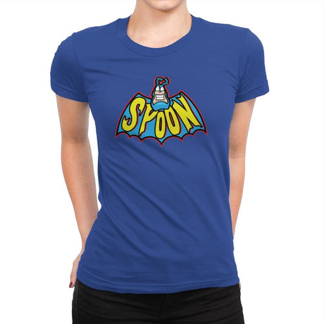 Spoonman - Womens Premium T-Shirts RIPT Apparel Small / Royal