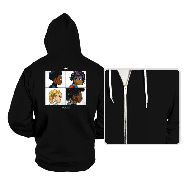 Spot Days Unmasked - Hoodies Hoodies RIPT Apparel Small / Black