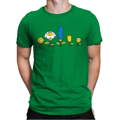 Spring Field - Mens Premium T-Shirts RIPT Apparel Small / Kelly