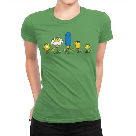 Spring Field - Womens Premium T-Shirts RIPT Apparel Small / Kelly