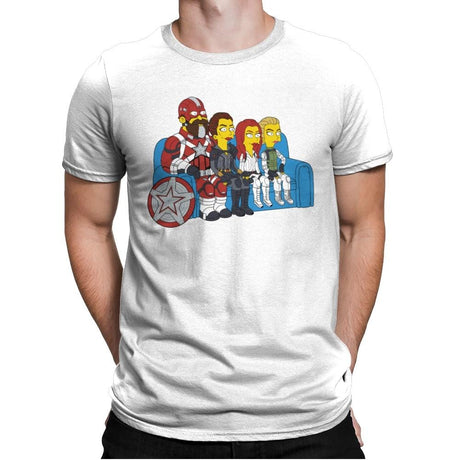 Spy Family - Mens Premium T-Shirts RIPT Apparel Small / White