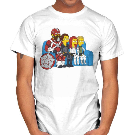 Spy Family - Mens T-Shirts RIPT Apparel Small / White