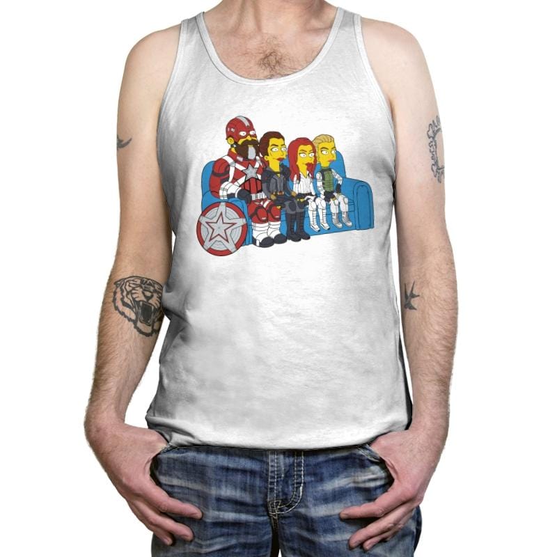 Spy Family - Tanktop Tanktop RIPT Apparel X-Small / White