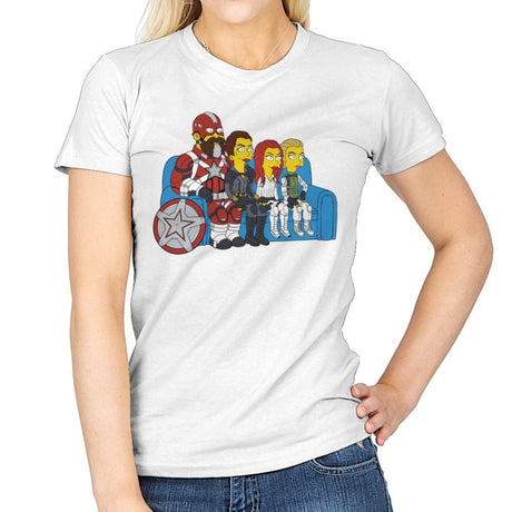 Spy Family - Womens T-Shirts RIPT Apparel Small / White