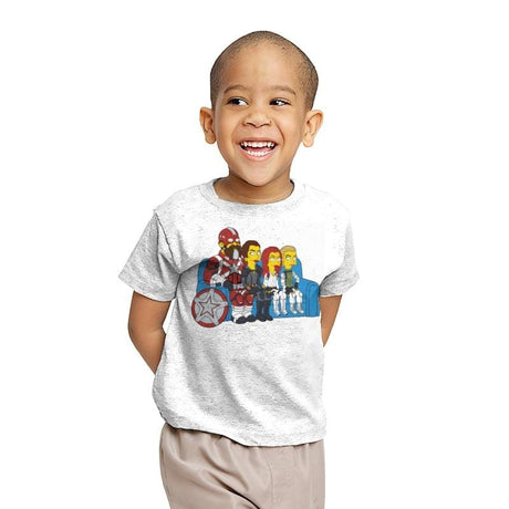 Spy Family - Youth T-Shirts RIPT Apparel X-small / White