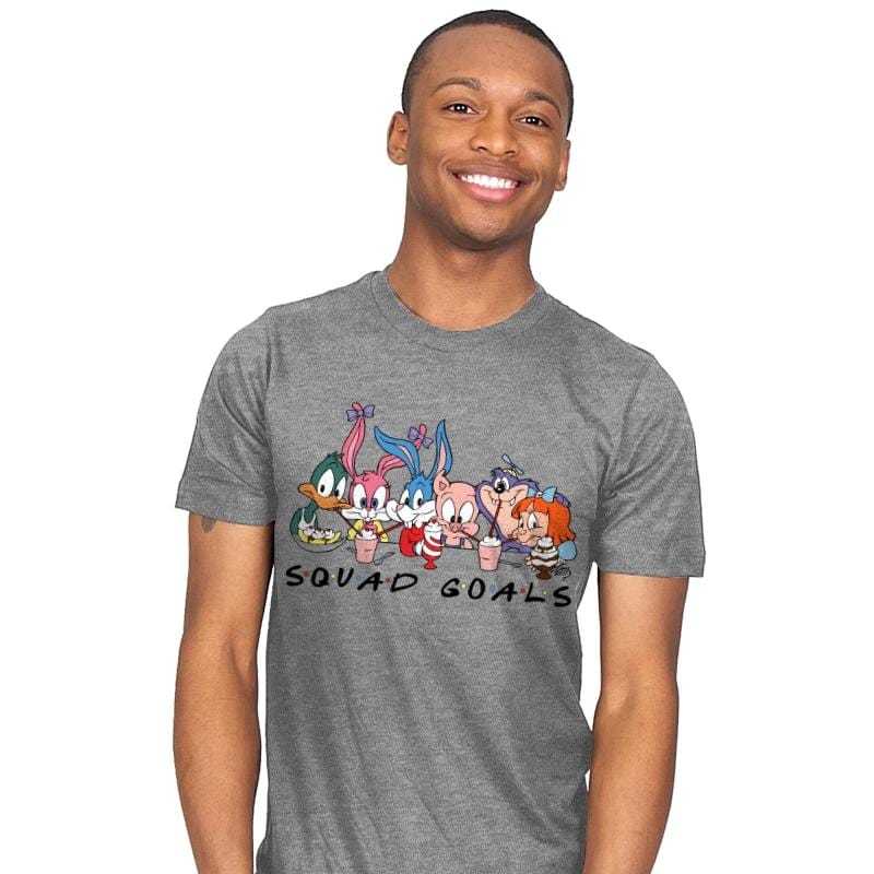 Squad Goals - Mens T-Shirts RIPT Apparel Small / Heather