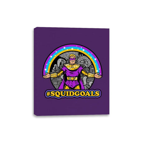 Squidgoals - Canvas Wraps Canvas Wraps RIPT Apparel 8x10 / Purple