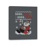 Ssss Ho! - Ugly Holiday - Canvas Wraps Canvas Wraps RIPT Apparel 11x14 / Charcoal
