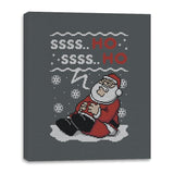 Ssss Ho! - Ugly Holiday - Canvas Wraps Canvas Wraps RIPT Apparel 16x20 / Charcoal