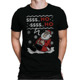 Ssss Ho! - Ugly Holiday - Mens Premium T-Shirts RIPT Apparel Small / Black