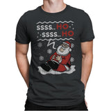 Ssss Ho! - Ugly Holiday - Mens Premium T-Shirts RIPT Apparel Small / Charcoal