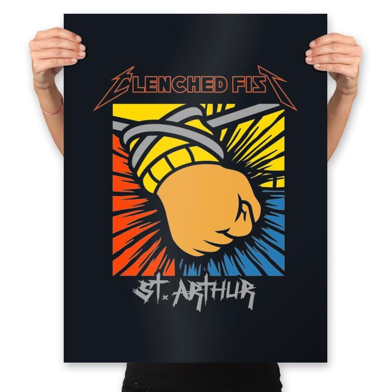 St. Arthur - Prints Posters RIPT Apparel 18x24 / Black