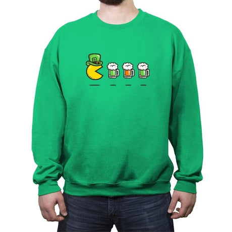St. Pac's Day  - Crew Neck Sweatshirt Crew Neck Sweatshirt RIPT Apparel Small / Irish Green