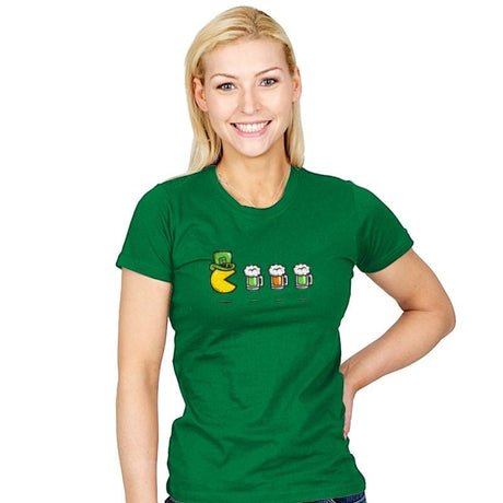St. Pac's Day  - Womens T-Shirts RIPT Apparel Small / Kelly