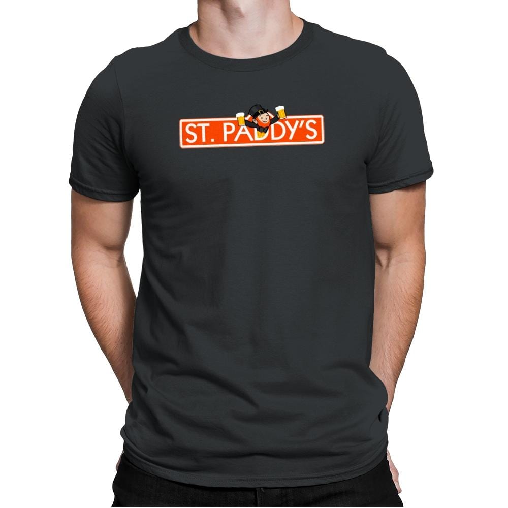 St. Paddy's Exclusive - St Paddys Day - Mens Premium T-Shirts RIPT Apparel Small / Heavy Metal